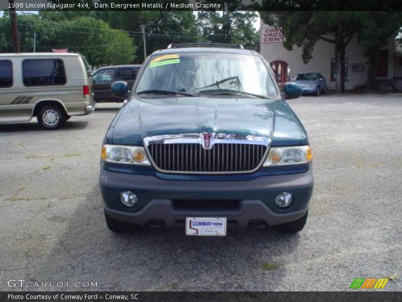 Dark Evergreen Metallic / Medium Graphite 1998 Lincoln Navigator 4x4