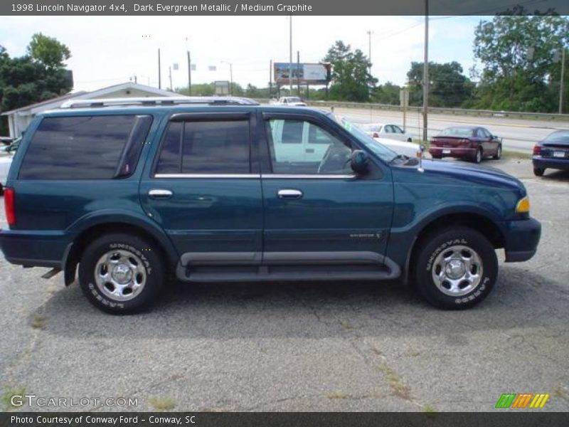 Dark Evergreen Metallic / Medium Graphite 1998 Lincoln Navigator 4x4