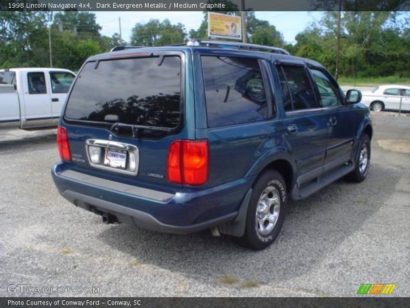 Dark Evergreen Metallic / Medium Graphite 1998 Lincoln Navigator 4x4