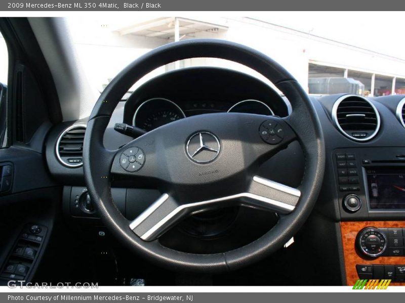 Black / Black 2009 Mercedes-Benz ML 350 4Matic