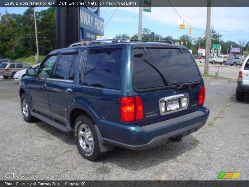 Dark Evergreen Metallic / Medium Graphite 1998 Lincoln Navigator 4x4