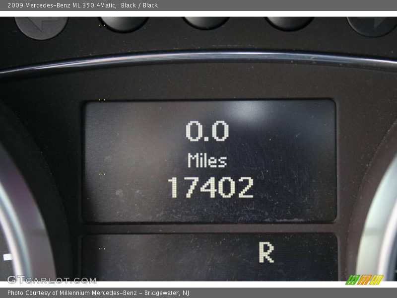 Black / Black 2009 Mercedes-Benz ML 350 4Matic