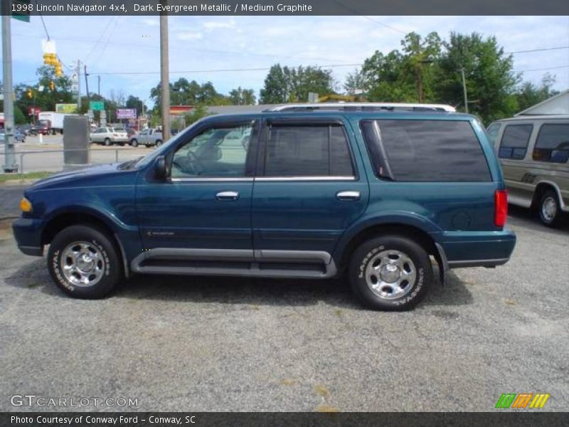Dark Evergreen Metallic / Medium Graphite 1998 Lincoln Navigator 4x4