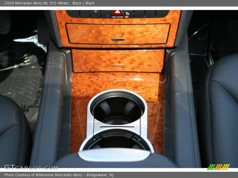 Black / Black 2009 Mercedes-Benz ML 350 4Matic