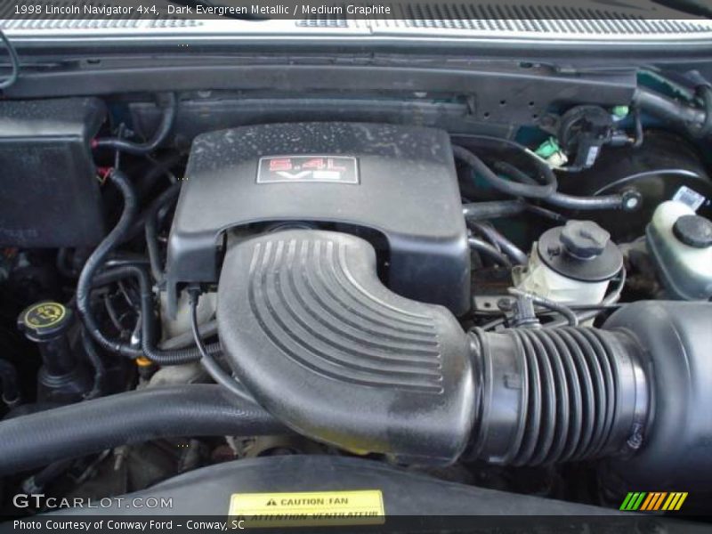 Dark Evergreen Metallic / Medium Graphite 1998 Lincoln Navigator 4x4