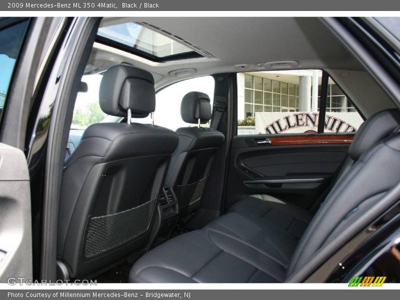 Black / Black 2009 Mercedes-Benz ML 350 4Matic