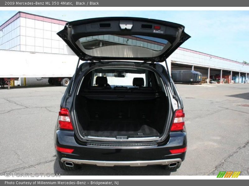 Black / Black 2009 Mercedes-Benz ML 350 4Matic