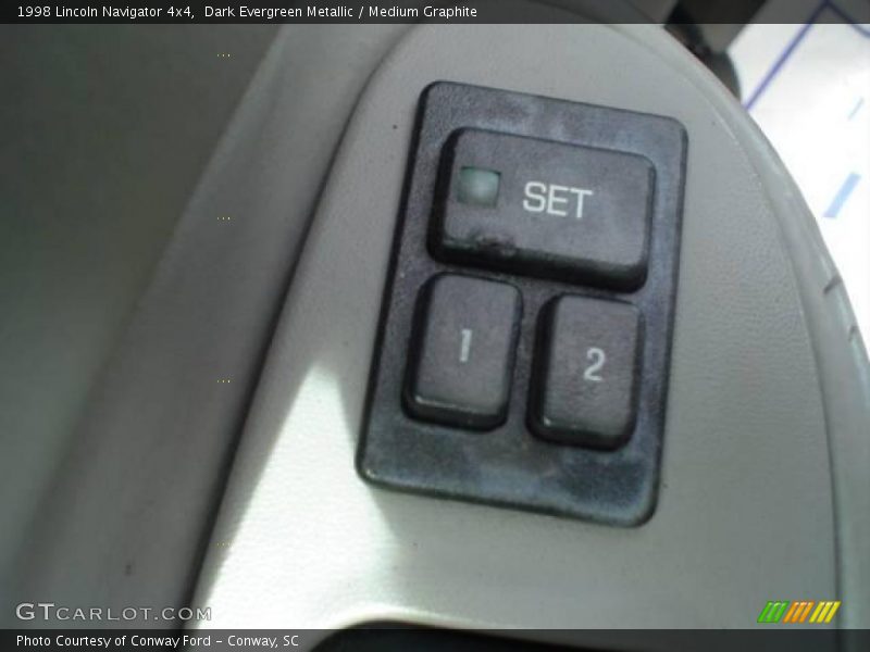 Dark Evergreen Metallic / Medium Graphite 1998 Lincoln Navigator 4x4