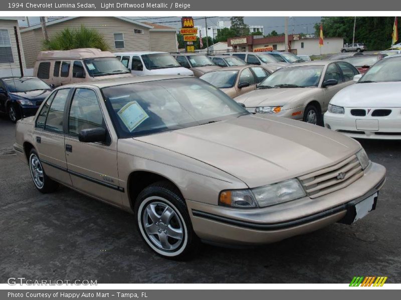 Light Driftwood Metallic / Beige 1994 Chevrolet Lumina Sedan