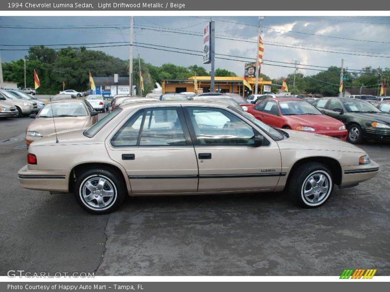 Light Driftwood Metallic / Beige 1994 Chevrolet Lumina Sedan
