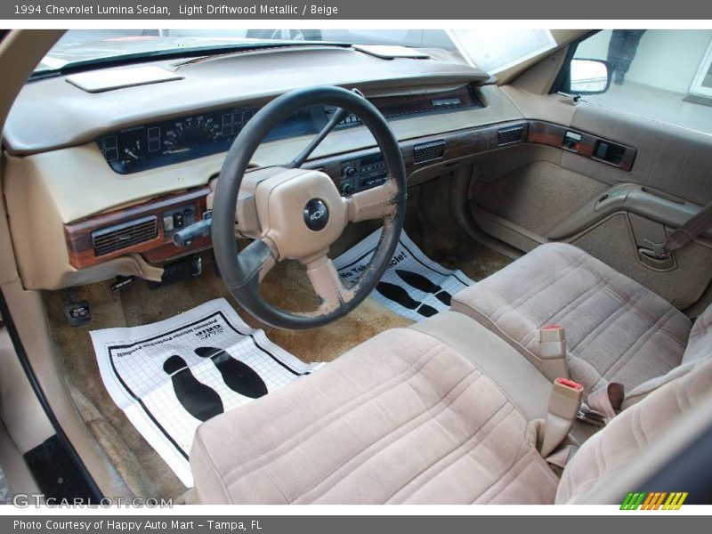 Light Driftwood Metallic / Beige 1994 Chevrolet Lumina Sedan