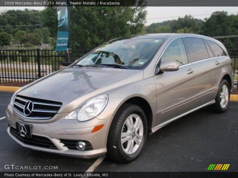 Pewter Metallic / Macadamia 2009 Mercedes-Benz R 350 4Matic