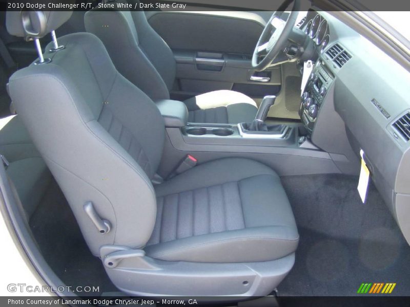 Stone White / Dark Slate Gray 2010 Dodge Challenger R/T