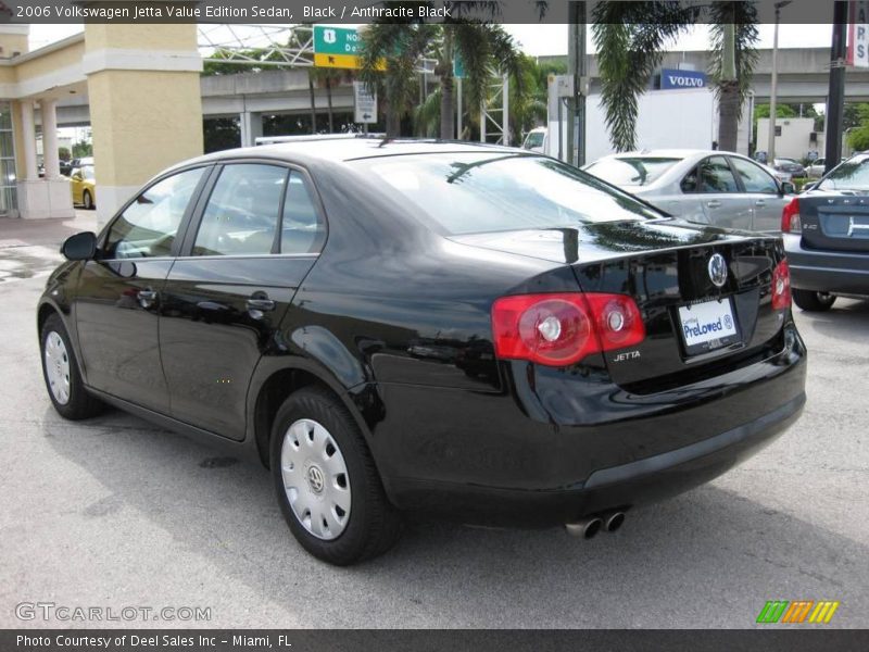 Black / Anthracite Black 2006 Volkswagen Jetta Value Edition Sedan