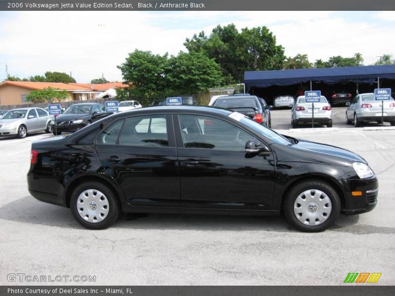Black / Anthracite Black 2006 Volkswagen Jetta Value Edition Sedan