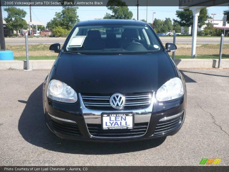 Black / Anthracite Black 2006 Volkswagen Jetta TDI Sedan