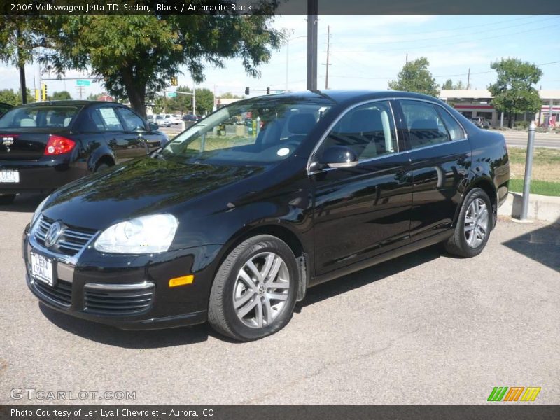 Black / Anthracite Black 2006 Volkswagen Jetta TDI Sedan