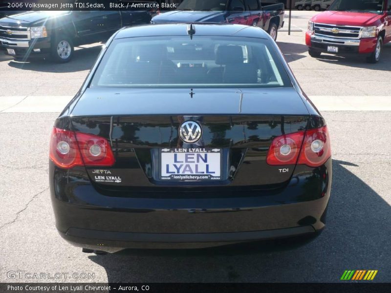 Black / Anthracite Black 2006 Volkswagen Jetta TDI Sedan