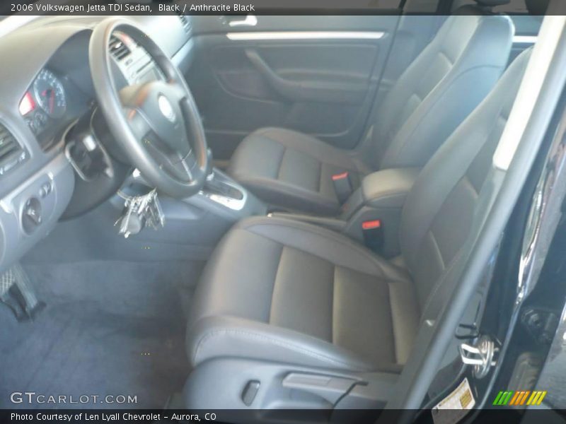Black / Anthracite Black 2006 Volkswagen Jetta TDI Sedan