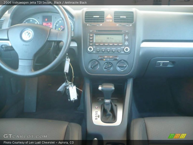 Black / Anthracite Black 2006 Volkswagen Jetta TDI Sedan