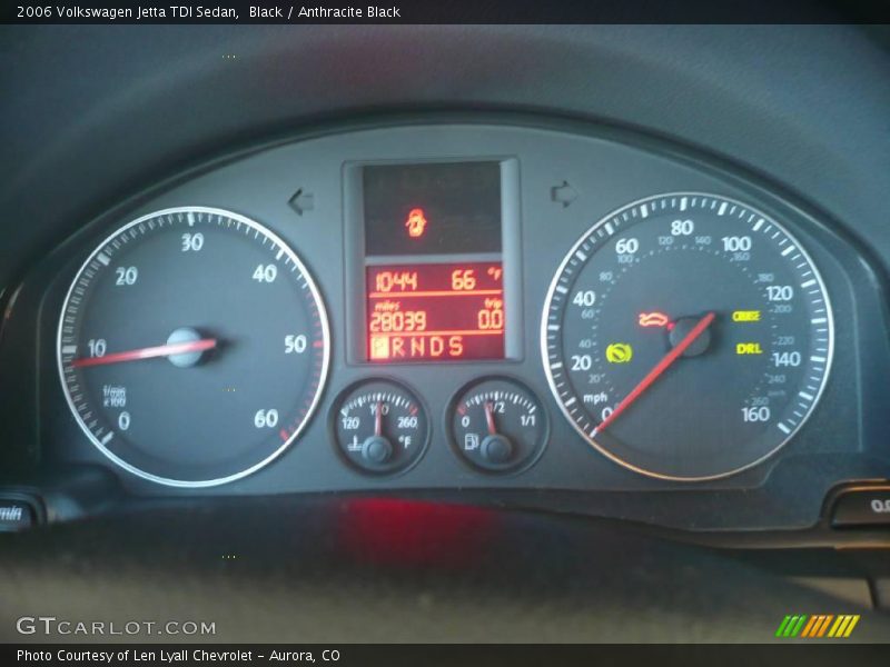 Black / Anthracite Black 2006 Volkswagen Jetta TDI Sedan