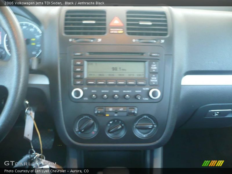 Black / Anthracite Black 2006 Volkswagen Jetta TDI Sedan
