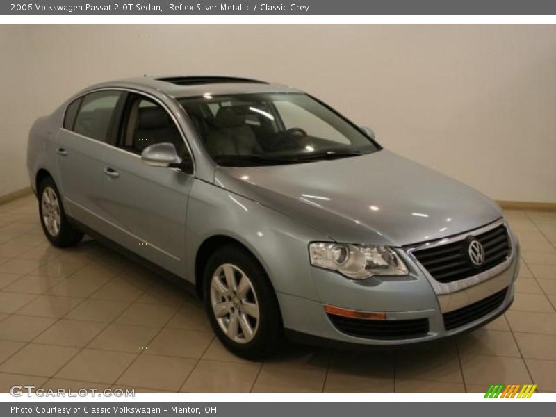 Reflex Silver Metallic / Classic Grey 2006 Volkswagen Passat 2.0T Sedan