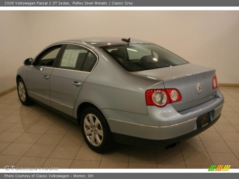 Reflex Silver Metallic / Classic Grey 2006 Volkswagen Passat 2.0T Sedan