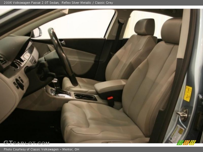 Reflex Silver Metallic / Classic Grey 2006 Volkswagen Passat 2.0T Sedan