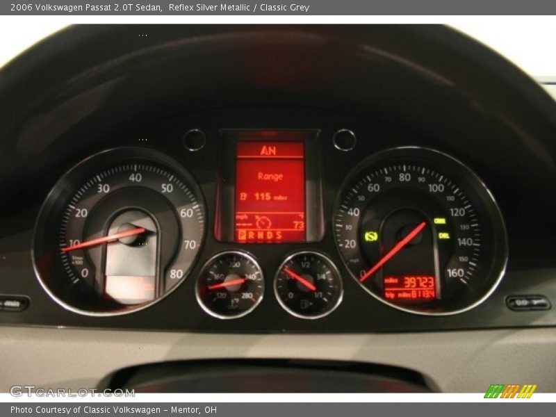 Reflex Silver Metallic / Classic Grey 2006 Volkswagen Passat 2.0T Sedan