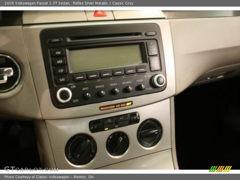 Reflex Silver Metallic / Classic Grey 2006 Volkswagen Passat 2.0T Sedan