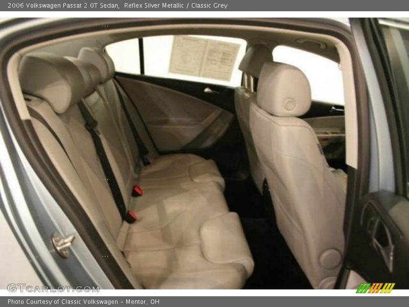 Reflex Silver Metallic / Classic Grey 2006 Volkswagen Passat 2.0T Sedan