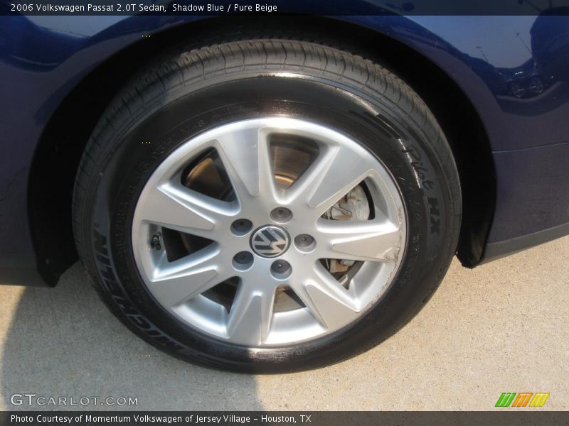 Shadow Blue / Pure Beige 2006 Volkswagen Passat 2.0T Sedan