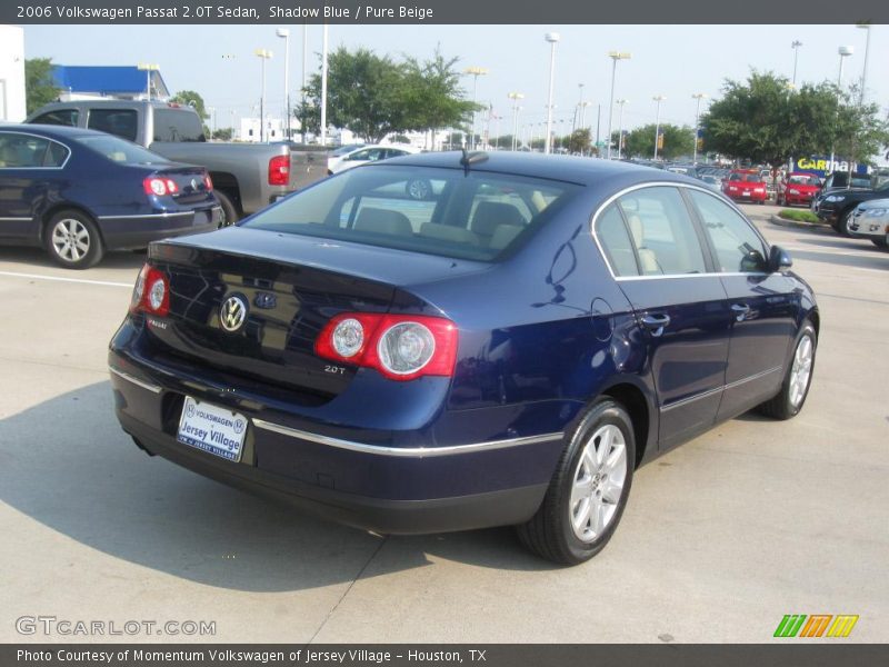 Shadow Blue / Pure Beige 2006 Volkswagen Passat 2.0T Sedan