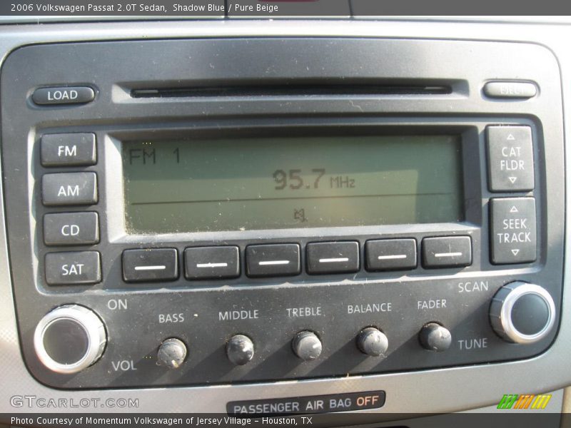 Shadow Blue / Pure Beige 2006 Volkswagen Passat 2.0T Sedan