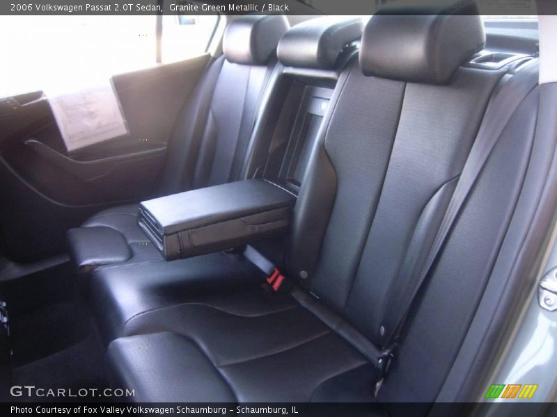 Granite Green Metallic / Black 2006 Volkswagen Passat 2.0T Sedan