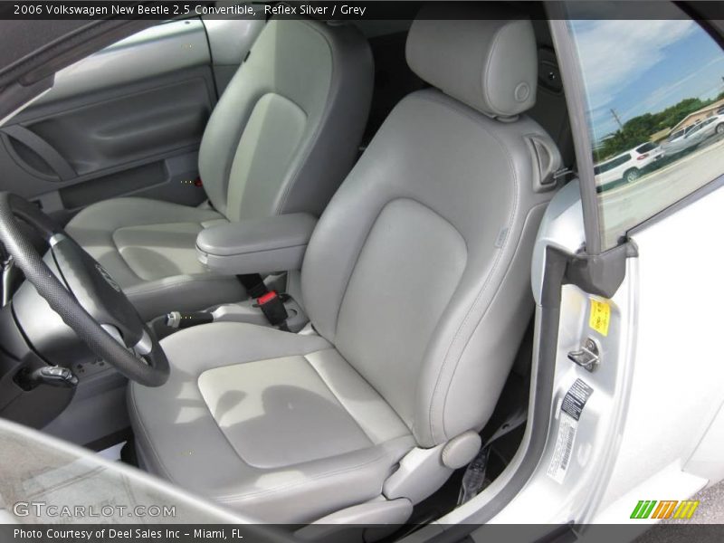 Reflex Silver / Grey 2006 Volkswagen New Beetle 2.5 Convertible