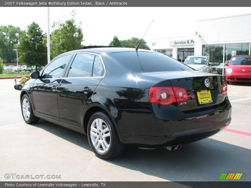 Black / Anthracite 2007 Volkswagen Jetta Wolfsburg Edition Sedan