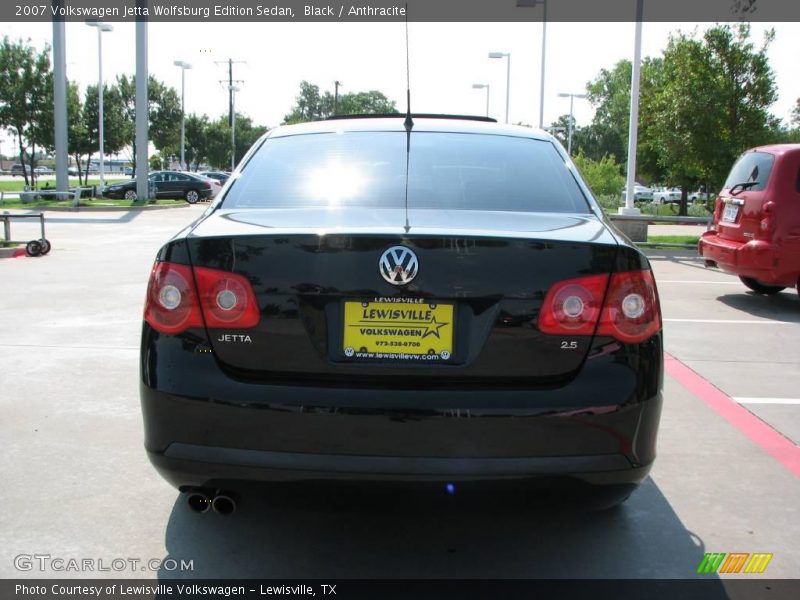 Black / Anthracite 2007 Volkswagen Jetta Wolfsburg Edition Sedan