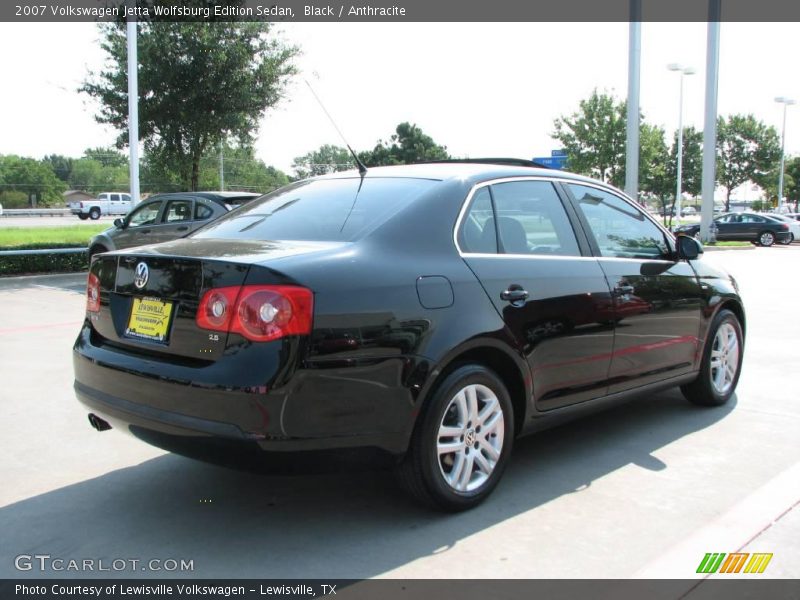 Black / Anthracite 2007 Volkswagen Jetta Wolfsburg Edition Sedan