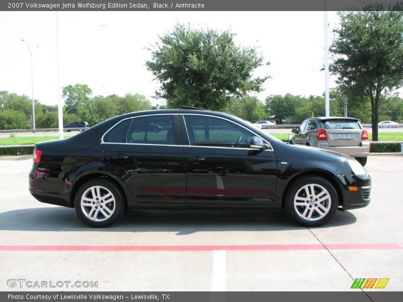 Black / Anthracite 2007 Volkswagen Jetta Wolfsburg Edition Sedan