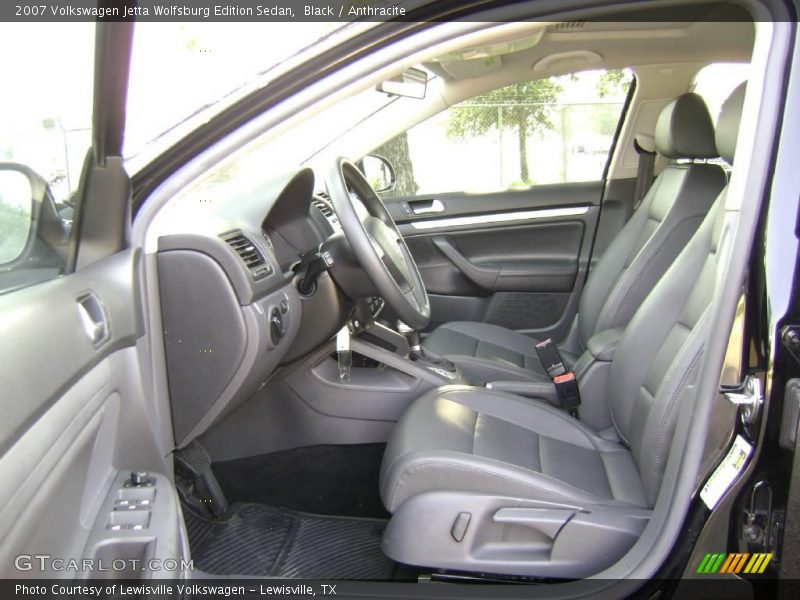 Black / Anthracite 2007 Volkswagen Jetta Wolfsburg Edition Sedan