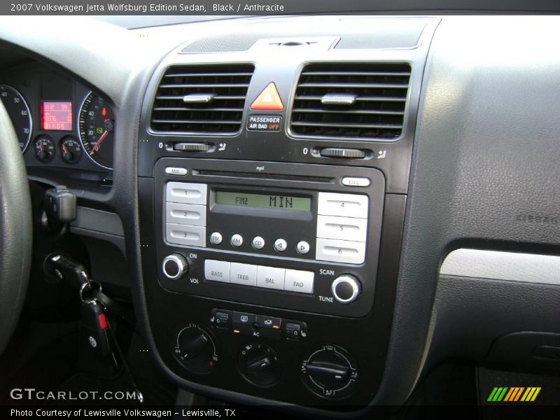 Black / Anthracite 2007 Volkswagen Jetta Wolfsburg Edition Sedan