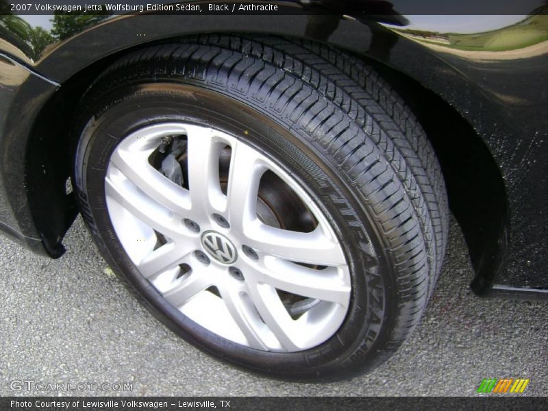 Black / Anthracite 2007 Volkswagen Jetta Wolfsburg Edition Sedan