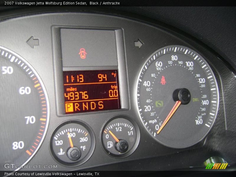 Black / Anthracite 2007 Volkswagen Jetta Wolfsburg Edition Sedan