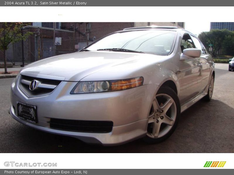 Satin Silver Metallic / Ebony 2004 Acura TL 3.2
