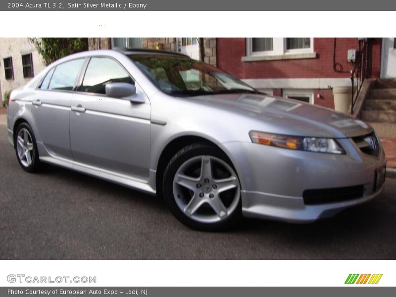 Satin Silver Metallic / Ebony 2004 Acura TL 3.2