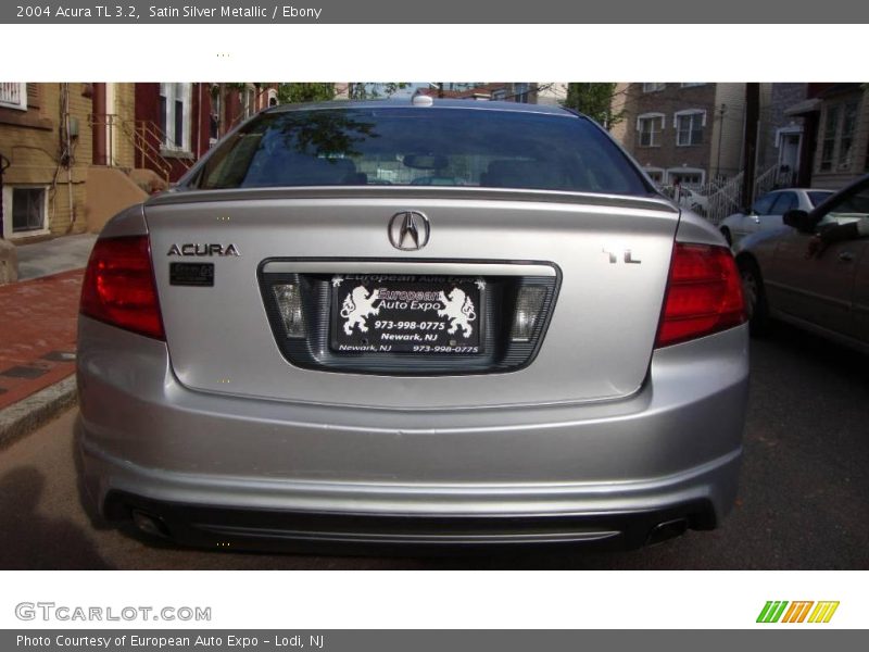 Satin Silver Metallic / Ebony 2004 Acura TL 3.2