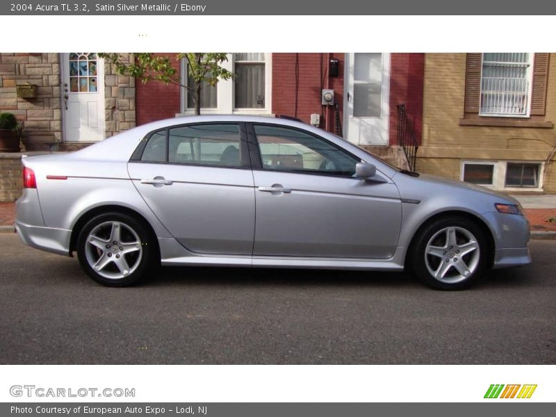 Satin Silver Metallic / Ebony 2004 Acura TL 3.2