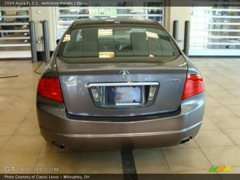 Anthracite Metallic / Ebony 2004 Acura TL 3.2